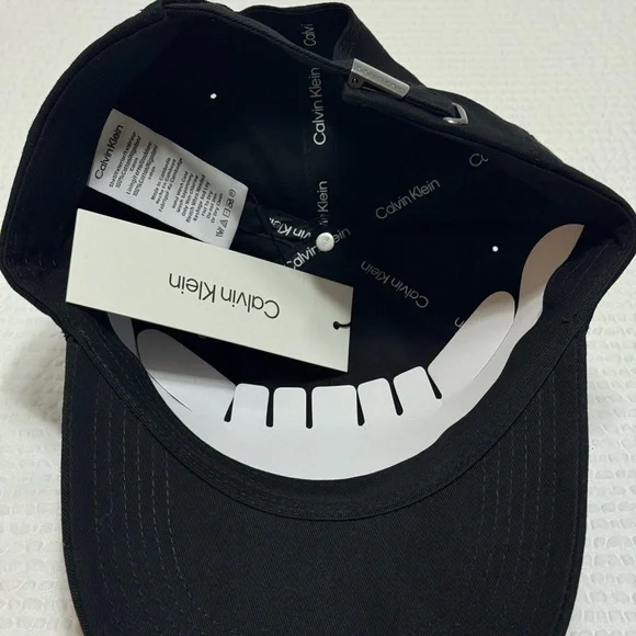 Calvin Klein Black Baseball Cap - Picture 6 of 7